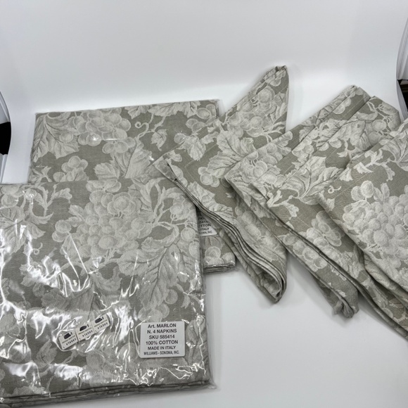 12 Vintage , unused Williams Sonoma Jacquard 'Marlon' Napkins - Picture 12 of 12